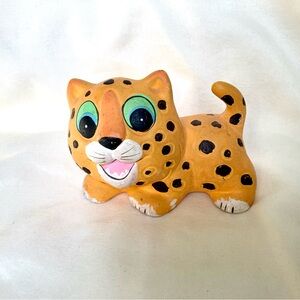 1971 Bradley Ceramic Cat Japan Ceramic Cats, Colourful Hand Painted Cat Kitten